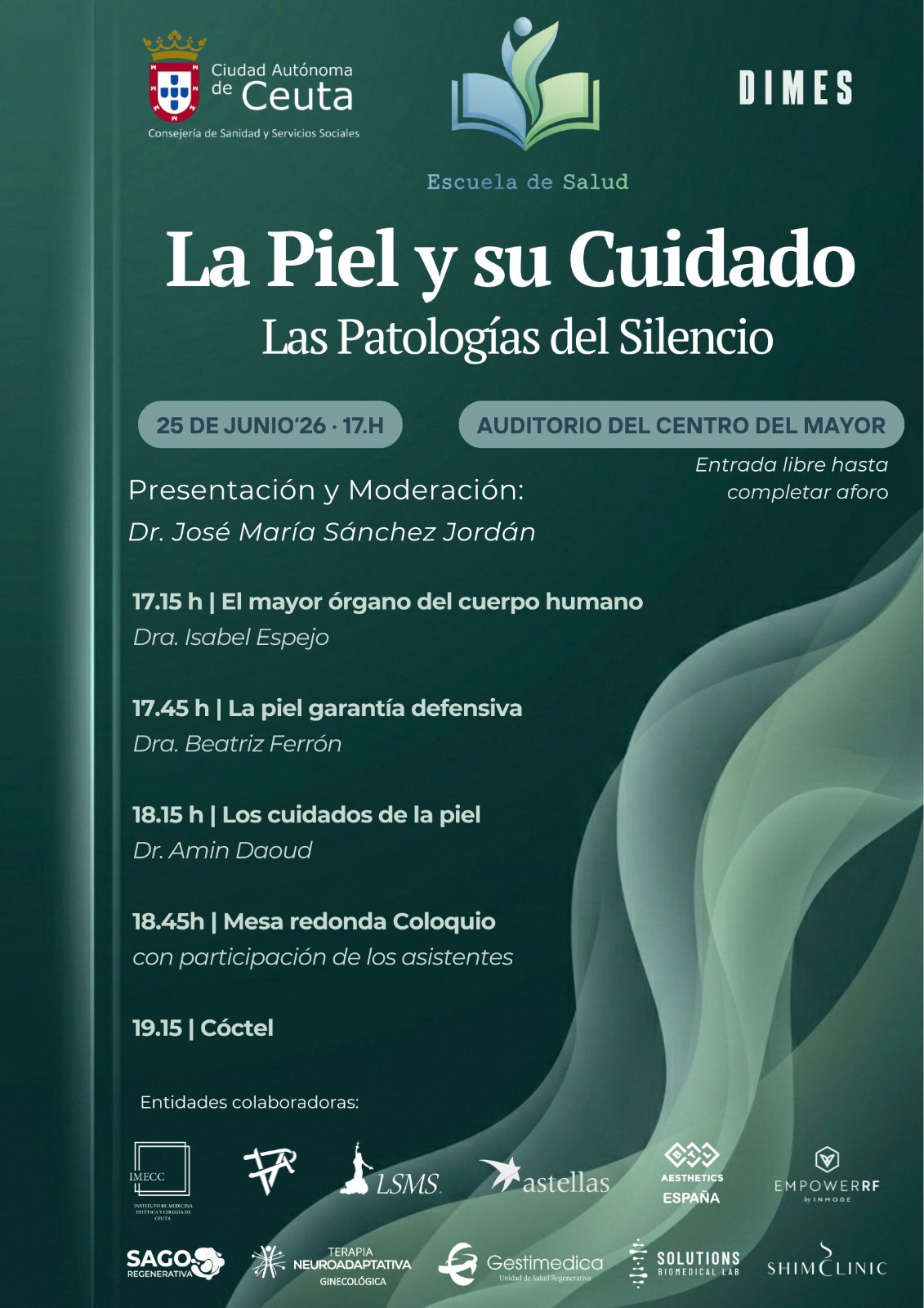 Mañana se celebra la jornada divulgativa "La piel y su cuidado: las patologías del silencio"