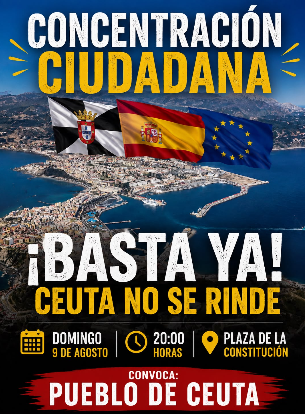CCOO se suma al ‘¡Basta ya! Ceuta no se rinde’ y reclama una respuesta urgente para una ciudad que “no puede seguir sola”