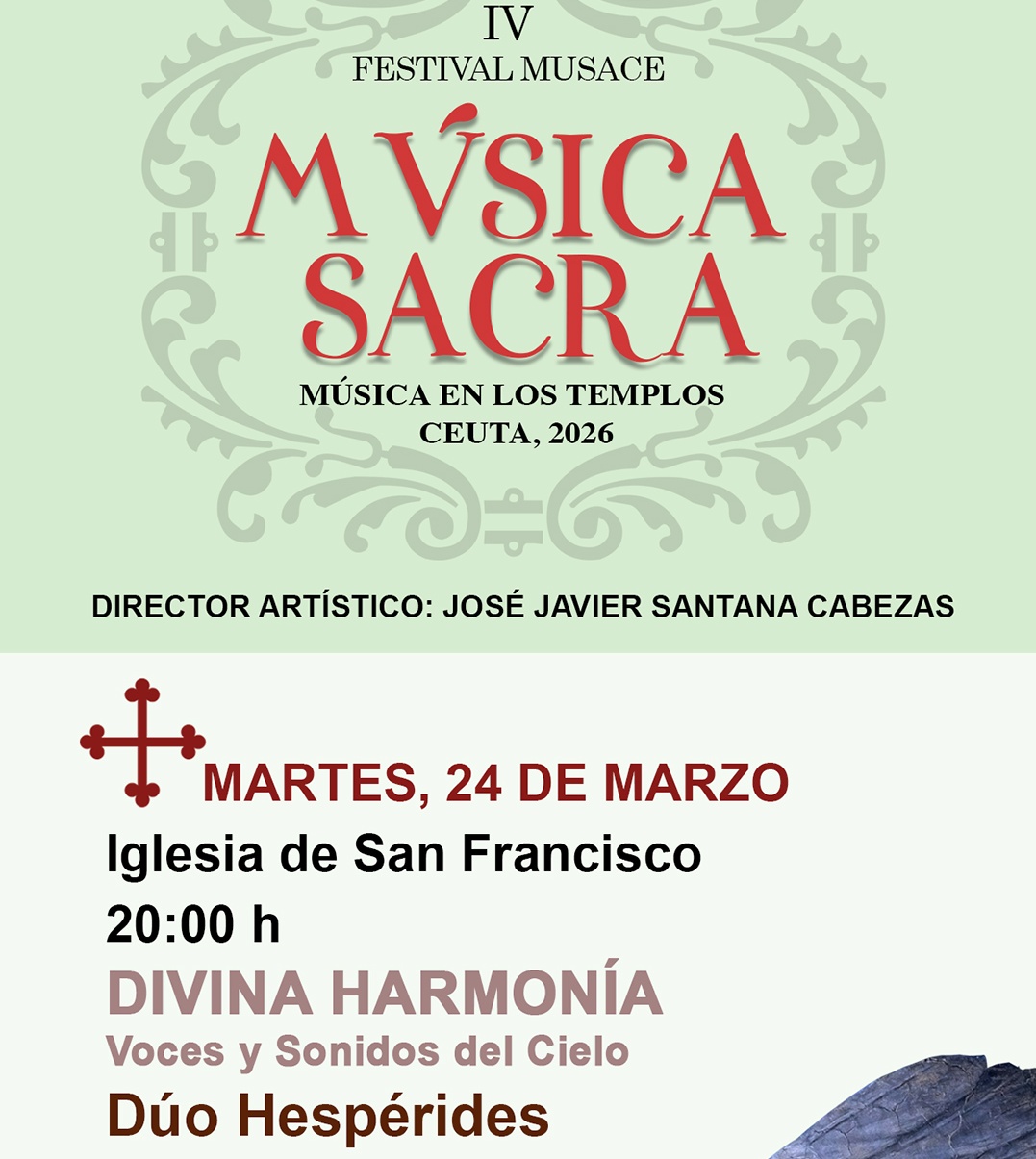 El IV Festival de Música Sacra se clausura este martes con el grupo Hespérides