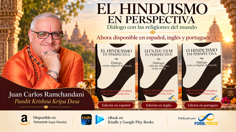 El nuevo libro de Juan Carlos Ramchandani, «El hinduismo en perspectiva», se publica en inglés y portugués