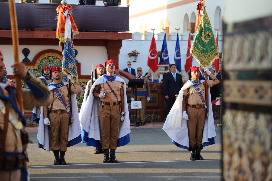 Ceuta celebra el 115 aniversario de los Regulares con una parada militar en González-Tablas (FOTOGALERÍA)