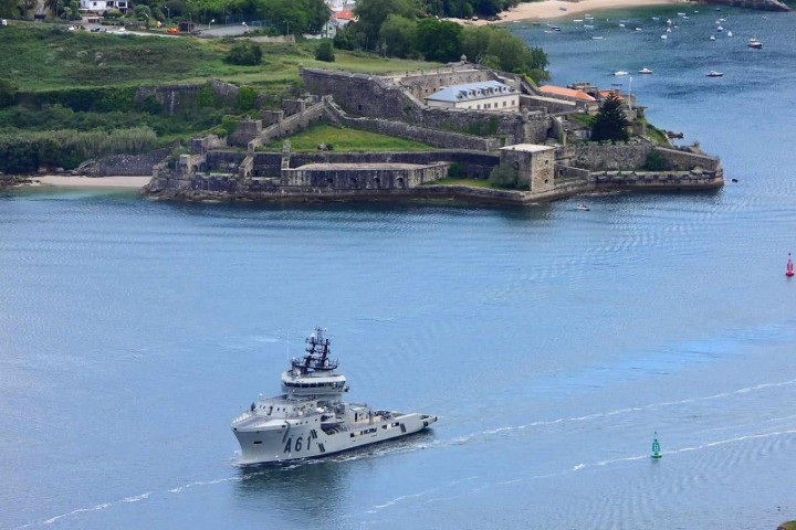 El buque Carnota realizará una escala de dos días en el puerto de Ceuta