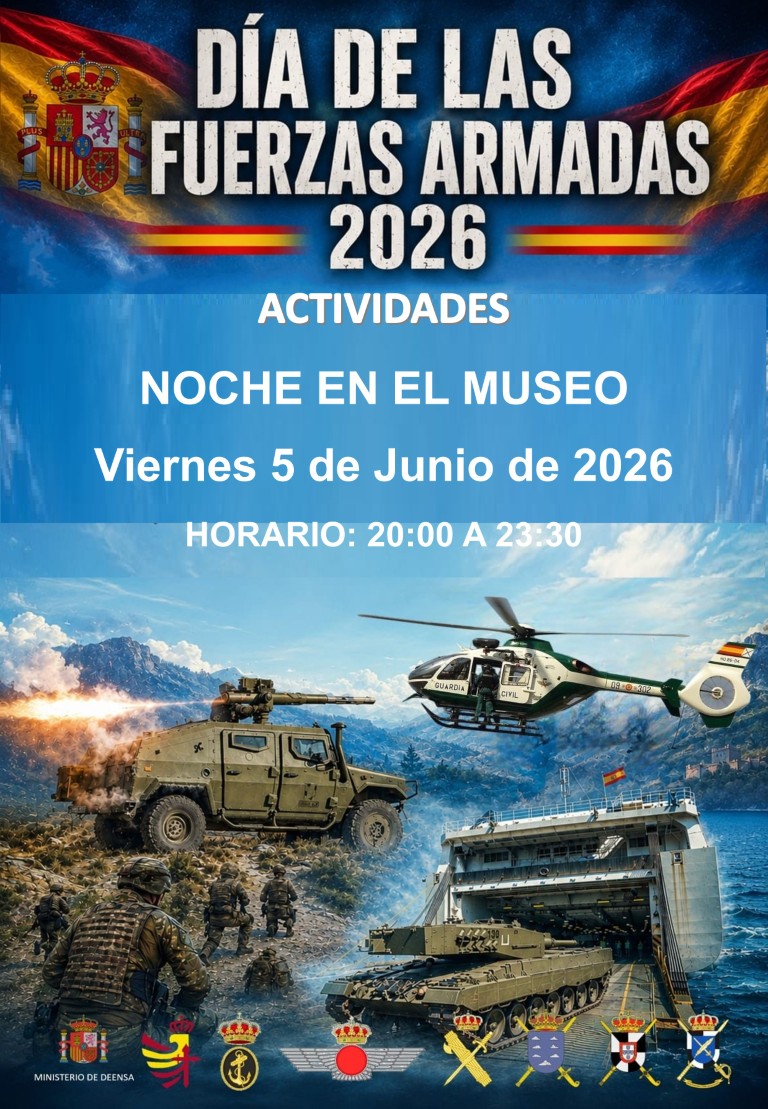 El Museo del Desnarigado abre mañana por la noche por el Día de las Fuerzas Armadas