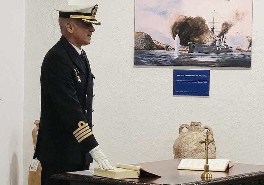 El capitán de navío Gerardo Epifanio Rodríguez toma posesión como nuevo jefe de la Comandancia Naval de Ceuta