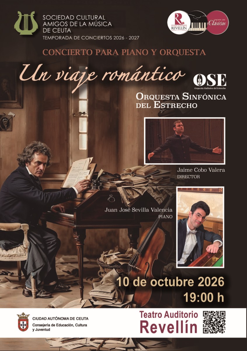 La Orquesta Sinfónica del Estrecho ofrece este sábado un concierto en el Revellín