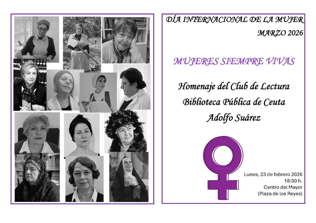 Programada para el próximo lunes la actividad “Mujeres siempre vivas”