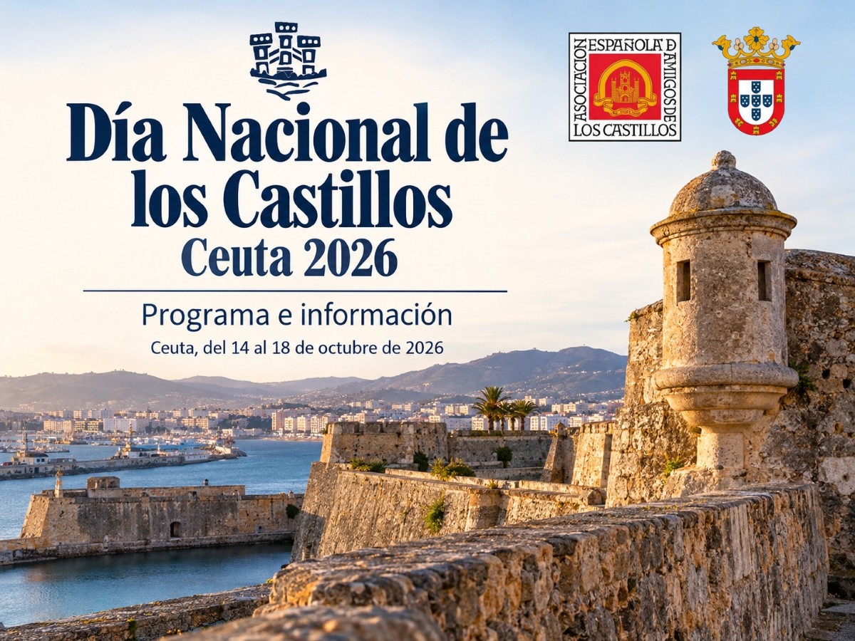 Ceuta reúne a un centenar de miembros de la Asociación Española de Amigos de los Castillos