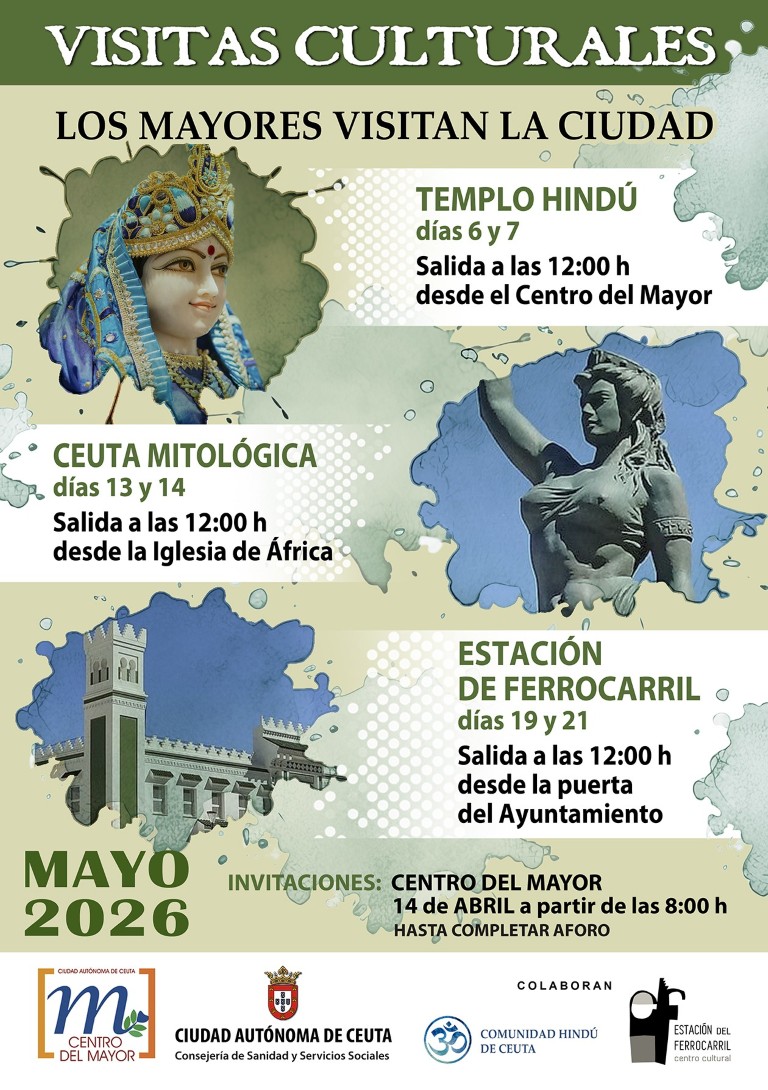 El Centro del Mayor organizará en mayo visitas culturales para acercar el patrimonio local a 300 usuarios
