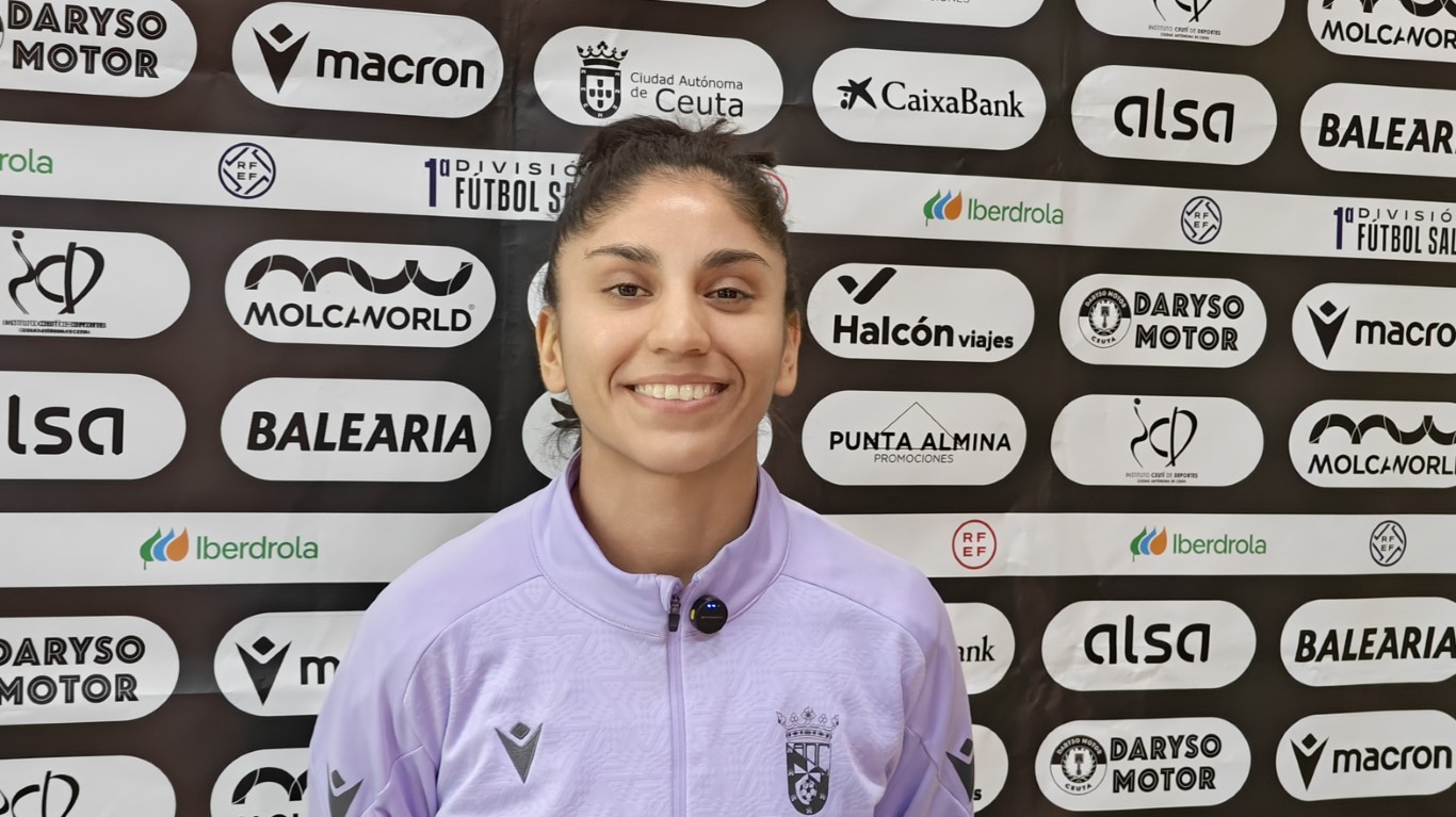 Mailén Romero destaca la confianza del Ceuta Femenino antes de recibir al Futsi Navalcarnero