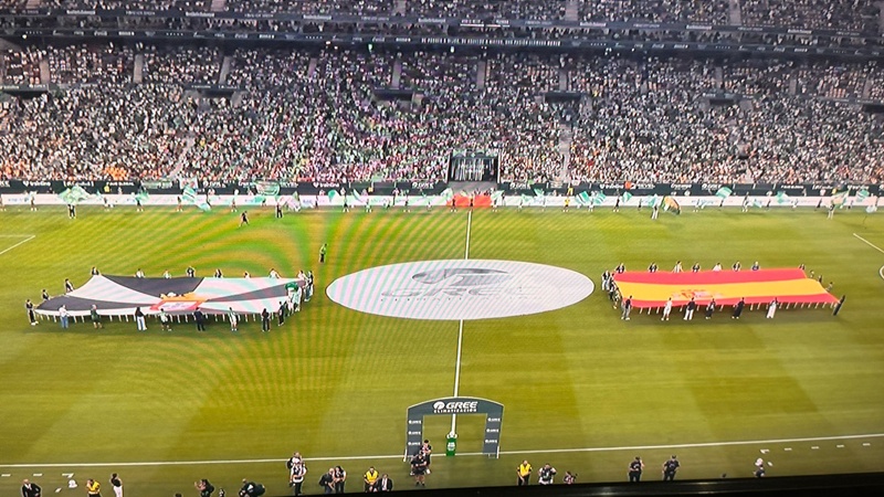La Cartuja abraza a Ceuta: el Betis convierte el duelo ante el Real Madrid en un enorme gesto de apoyo