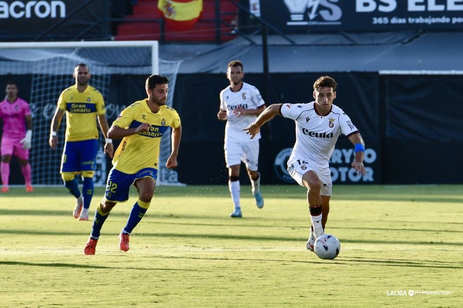 El 1x1 del partido entre la AD Ceuta y la UD Las Palmas (0-2)