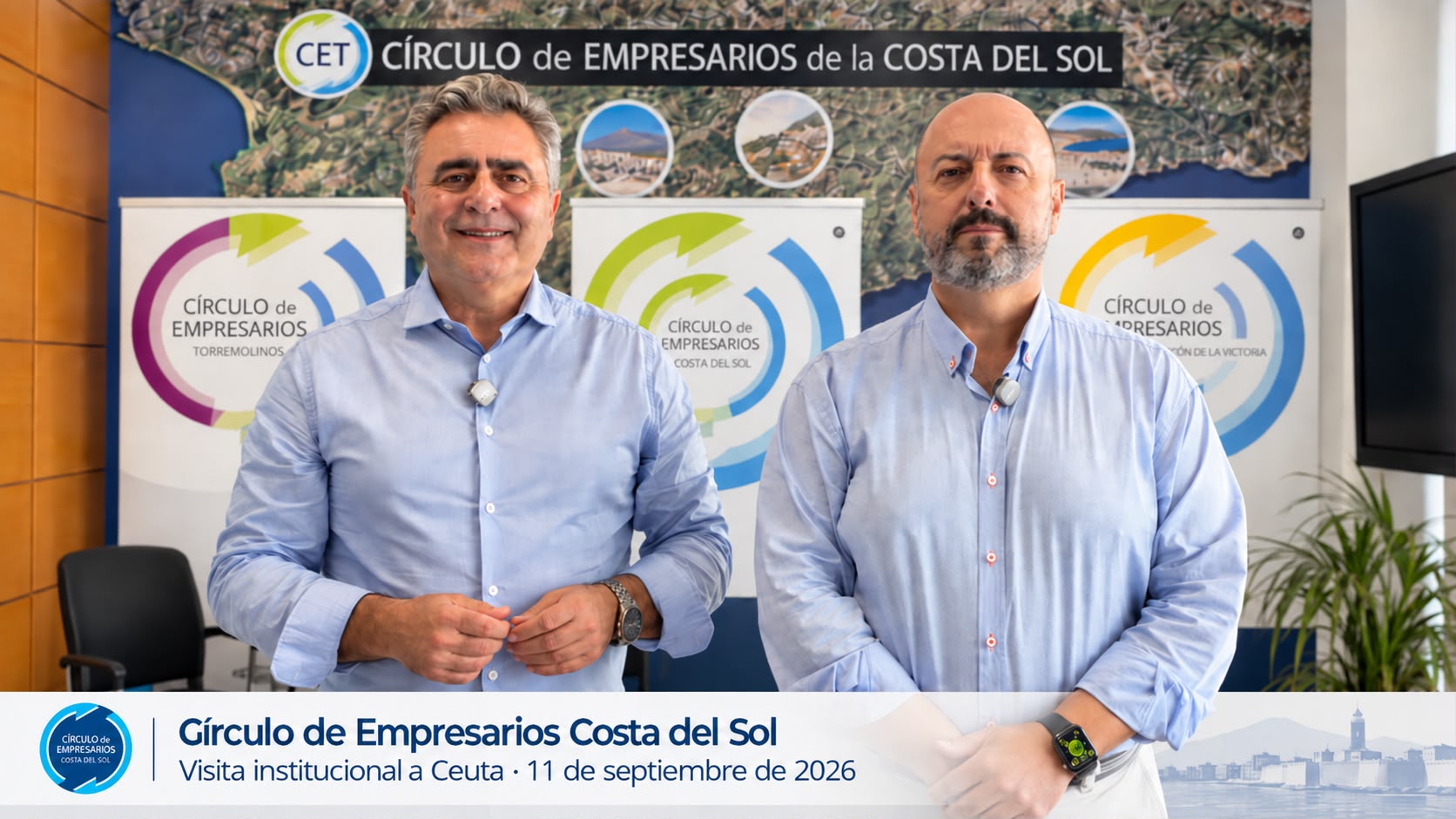 El Círculo de Empresarios Costa del Sol viajará a Ceuta para impulsar la cooperación empresarial y turística