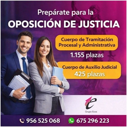 Convocadas más de 1.500 plazas en Justicia: hoy reunión informativa en Grupo Ecos