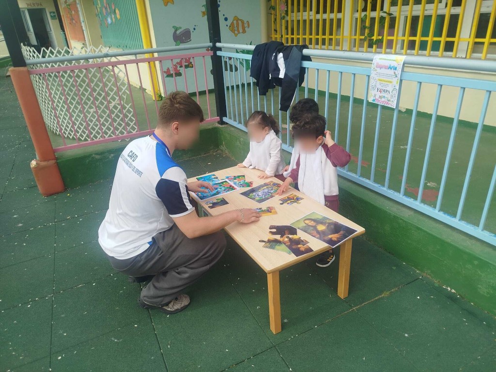 FAMPA Cuatro Culturas impulsa la inclusión en las escuelas infantiles con sus “Patios de Arte”
