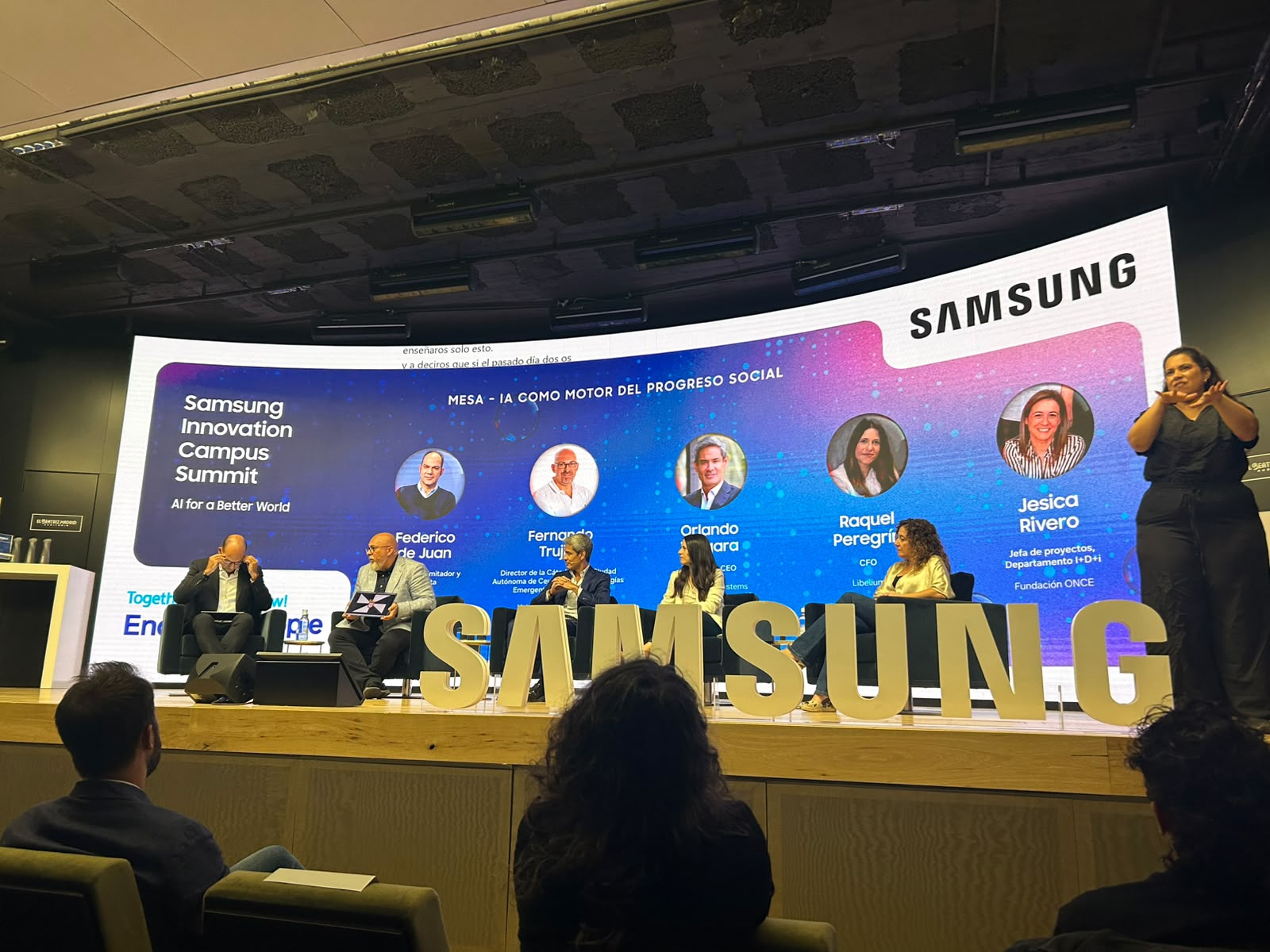 La Cátedra Ceuta-IATEB participa en Madrid en el Samsung Innovation Campus Summit sobre inteligencia artificial