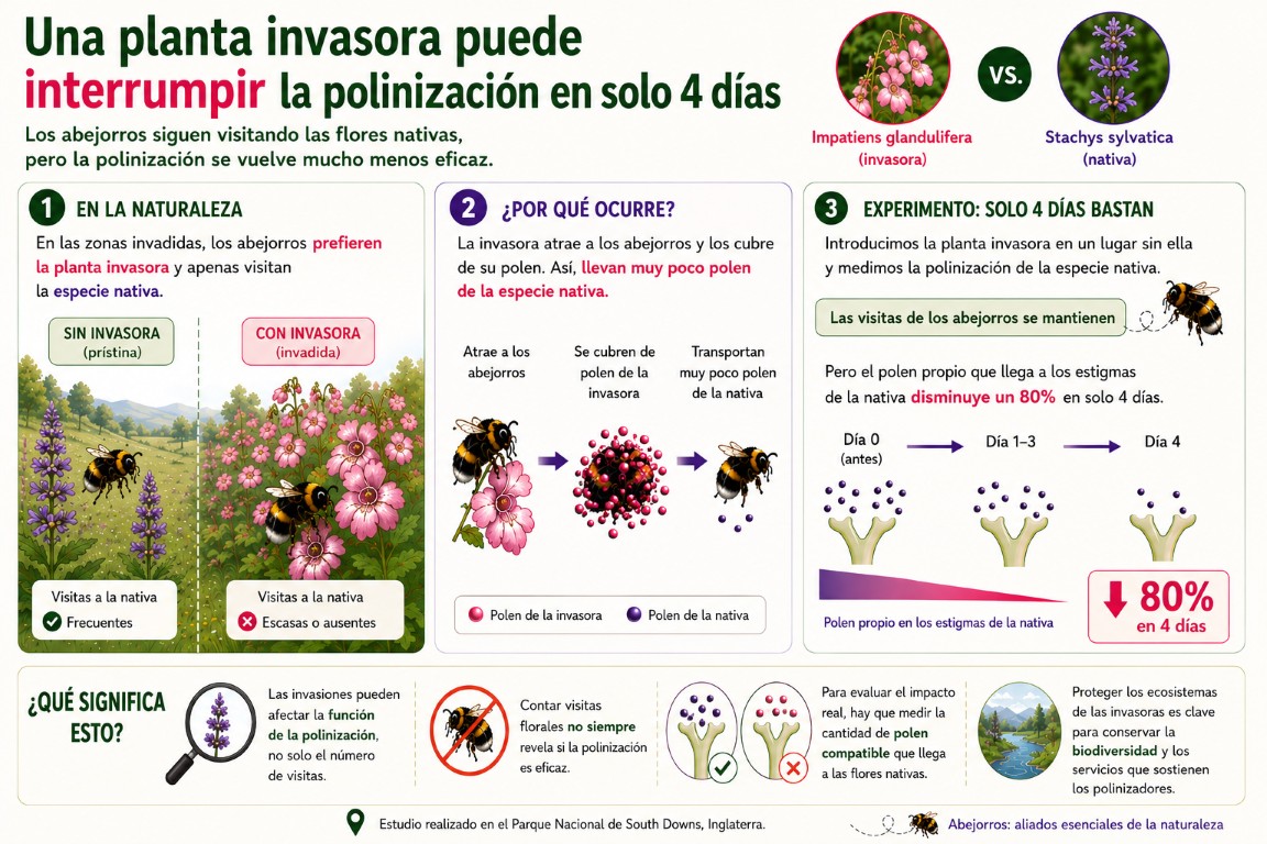UGR Plantas invasoras polinizacion