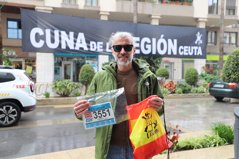 Alberto Suárez: siempre es bonito participar en pruebas tan diferentes como La Cuna de La Legión