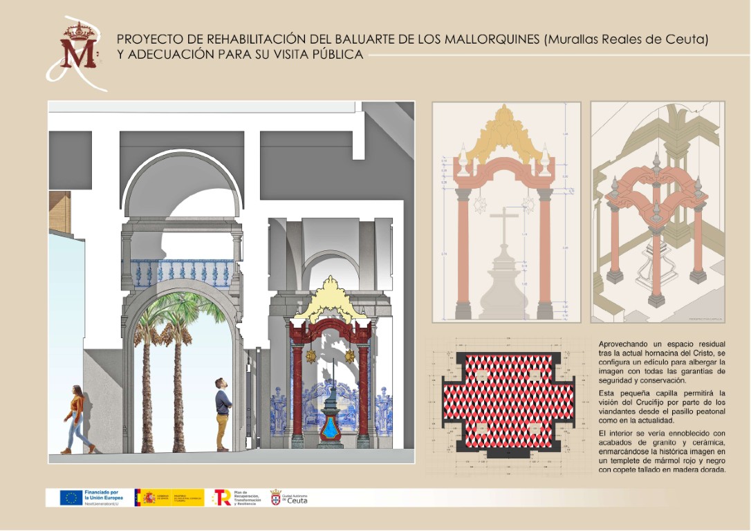 La Ciudad restaurará el Cristo de los Afligidos y su capilla del Puente