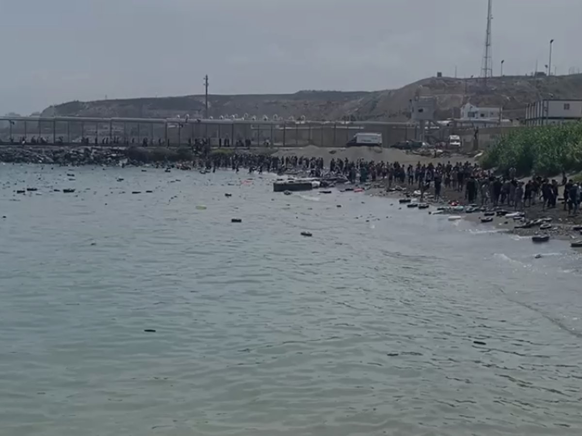 Recuperan siete cadáveres de personas que han intentado entrar en Ceuta