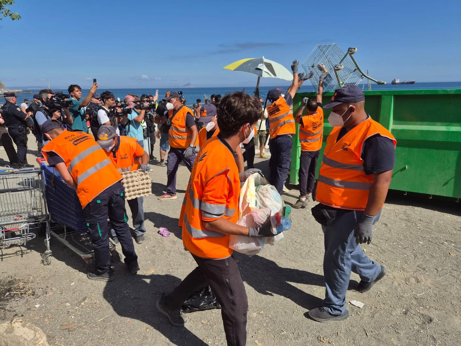 La Ciudad dice que mantendrá en el tiempo los operativos contra la venta ambulante en la playa del Trampolín