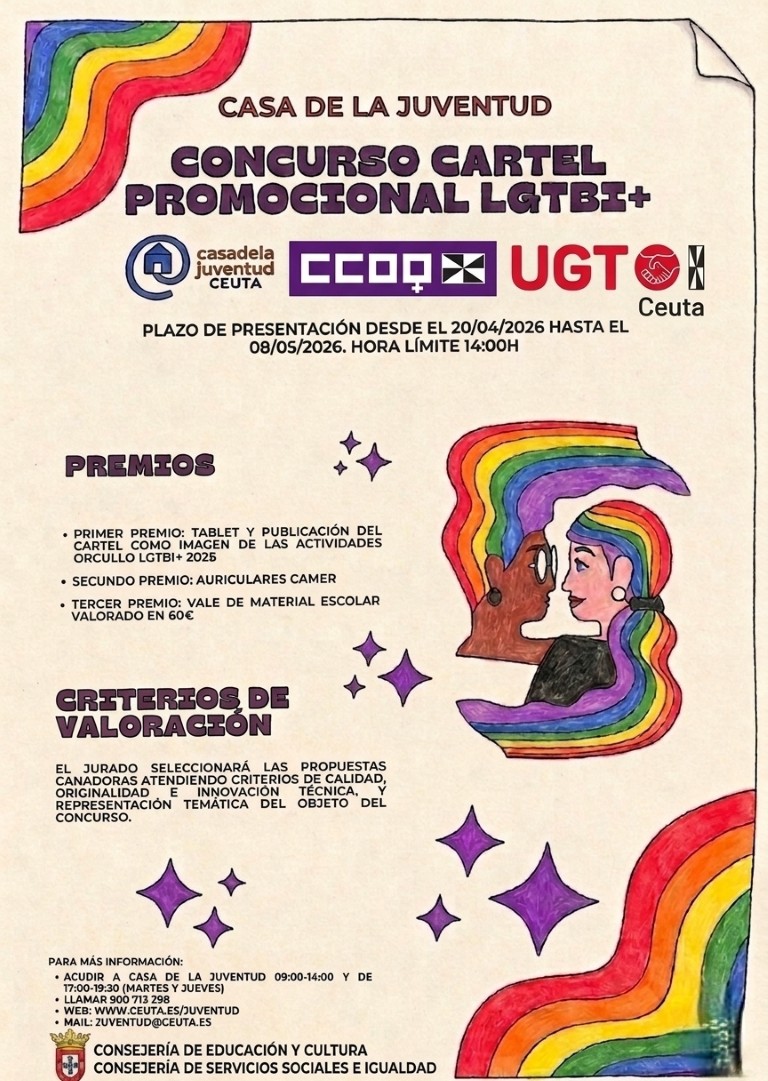 El Consejo de la Juventud respalda a Fran Paúl tras la polémica por el cartel del Orgullo