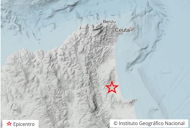 Un terremoto a 12 kilómetros de la ciudad se deja sentir en Ceuta