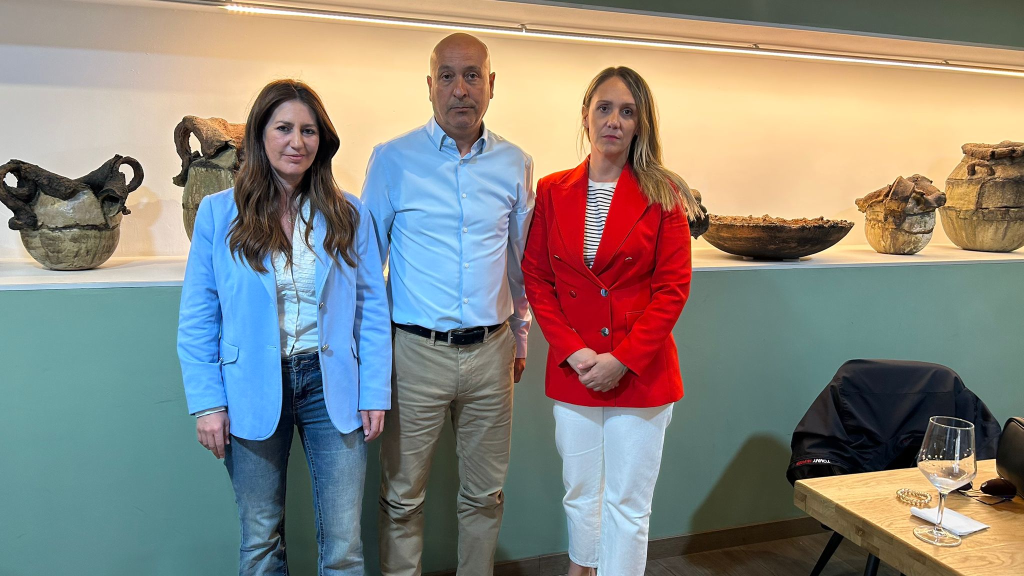 La AUGC traslada a eurodiputadas del PP la situación límite de la frontera de Ceuta