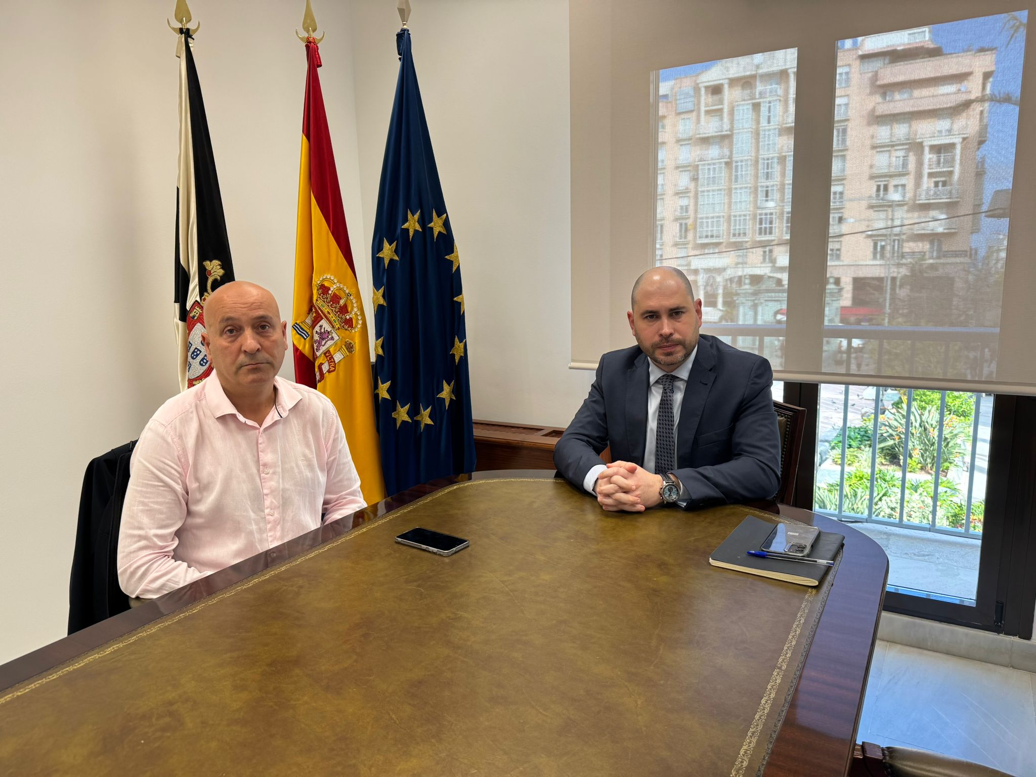 La AUGC traslada al delegado del Gobierno sus preocupaciones por la presión migratoria