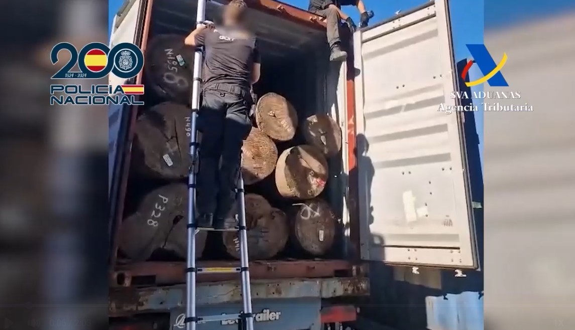 Intervenidos 120 kilos de cocaína en el puerto de Algeciras