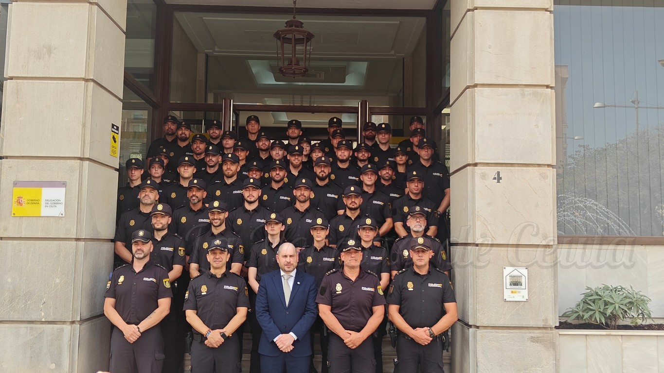 45 nuevos agentes de la Policía Nacional se incorporan a hacer sus prácticas en Ceuta