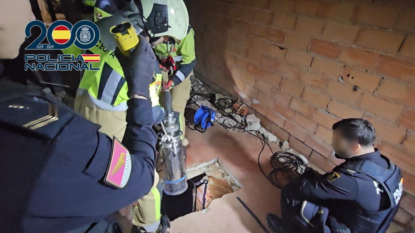 El narcotúnel que destapó una red internacional del hachís
