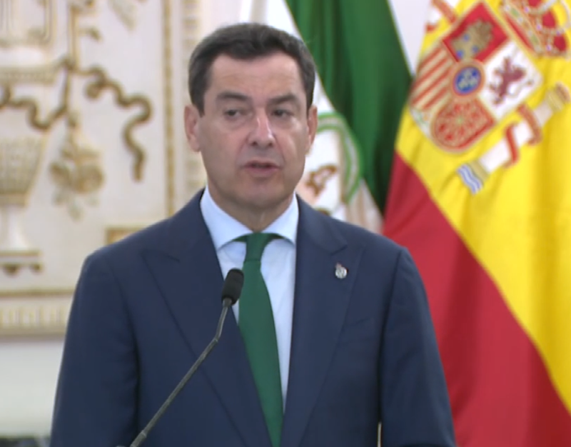 Moreno reclama a Bruselas una respuesta “mucho más contundente” y cuestiona que España no haya activado aún todos los recursos europeos