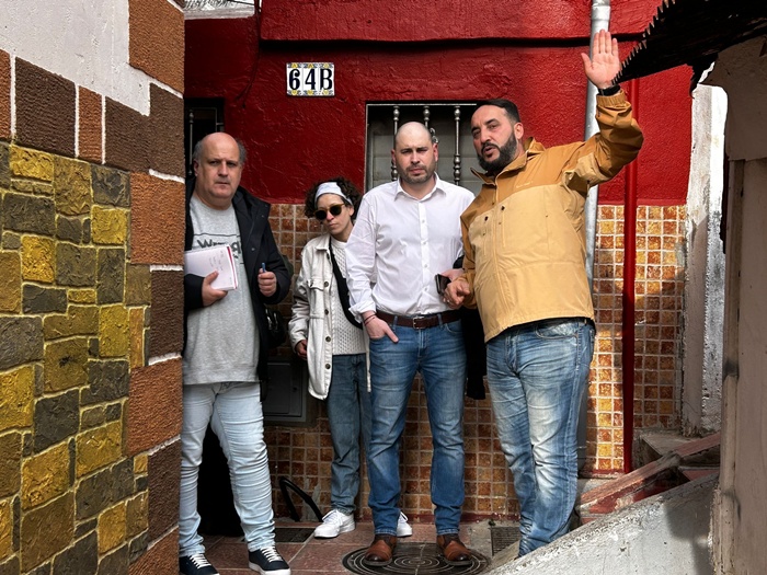 El PSOE de Ceuta visita la barriada pasaje recreo y denuncia el abandono del PP a sus vecinos y vecinas 