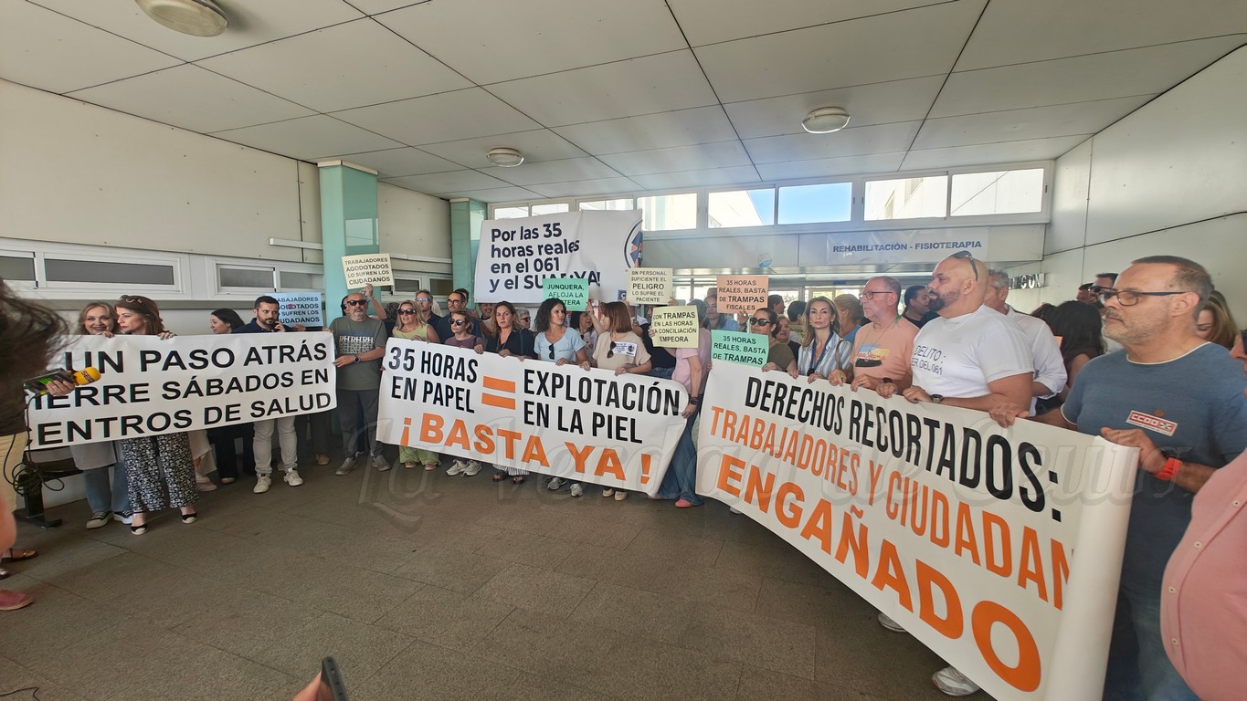 Junta Personal Sanitario protesta 0106 03