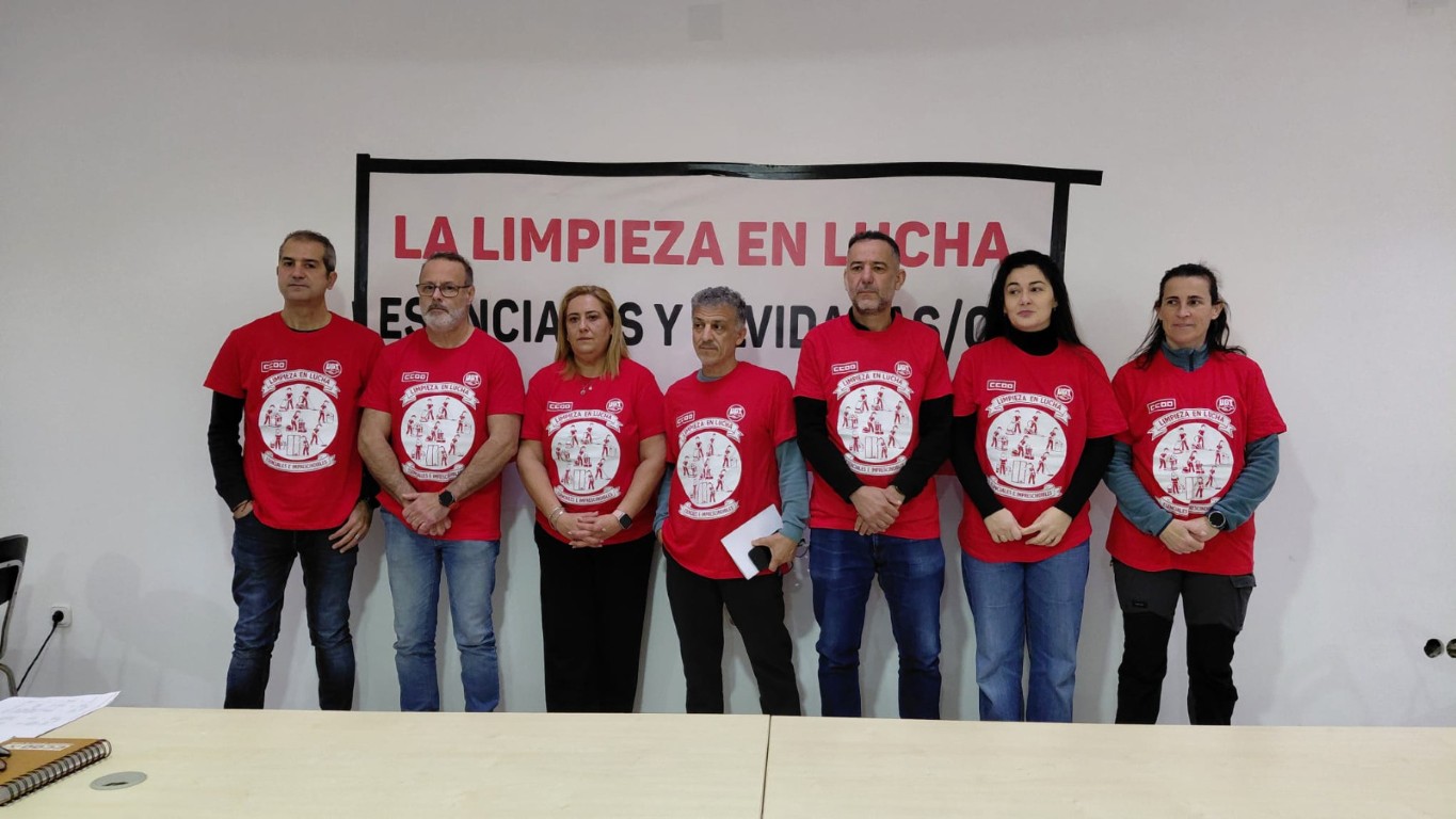 La limpieza de edificios y locales irá a la huelga en marzo ante el bloqueo del convenio