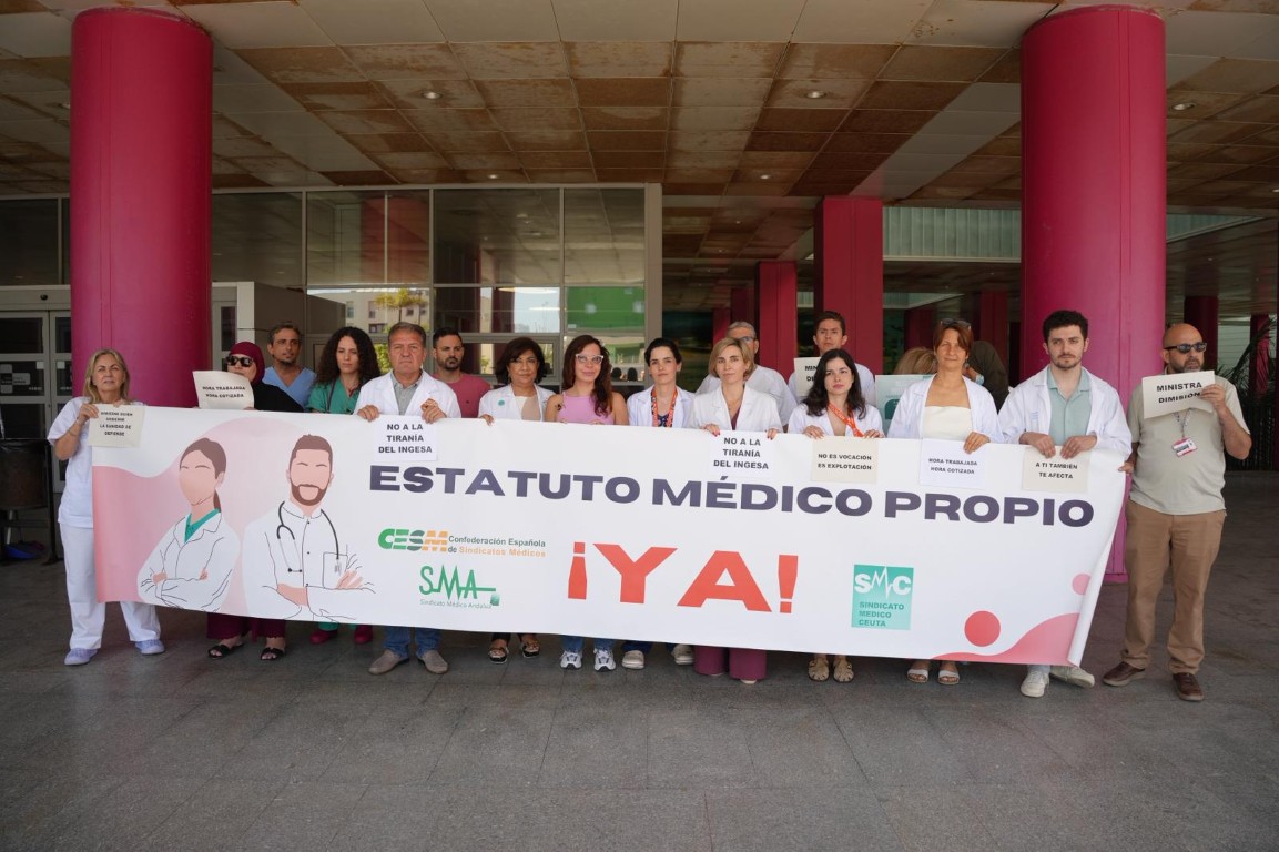 La huelga médica se endurece: Ceuta se suma a las protestas y no descarta un paro indefinido en otoño