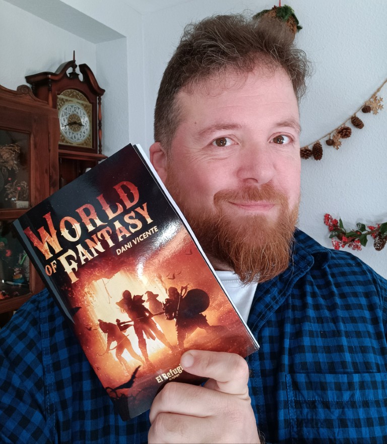 El juego de rol “World of Fantasy” del ceutí Dani Vicente lanza su tercera reimpresión