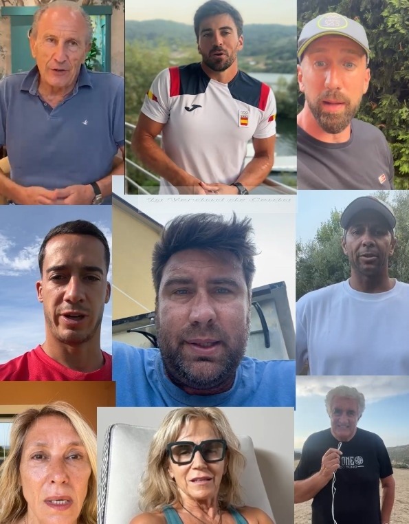 Ceuta no está sola: deportistas y rostros conocidos se vuelcan con la ciudad en uno de sus momentos más difíciles