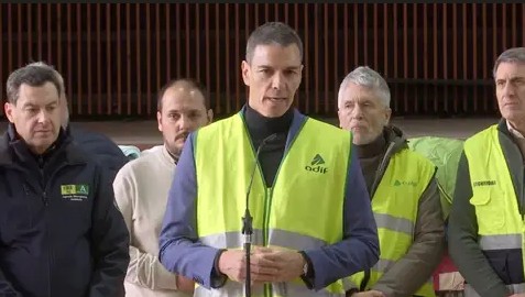 El Gobierno decreta tres días de luto oficial en España por el accidente ferroviario de Adamuz