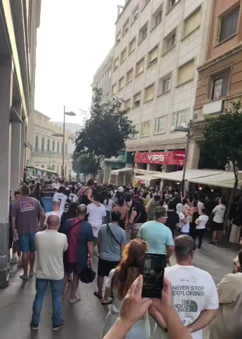 Tensión en Ceuta tras la llegada de Núcleo Nacional y Alvise Pérez