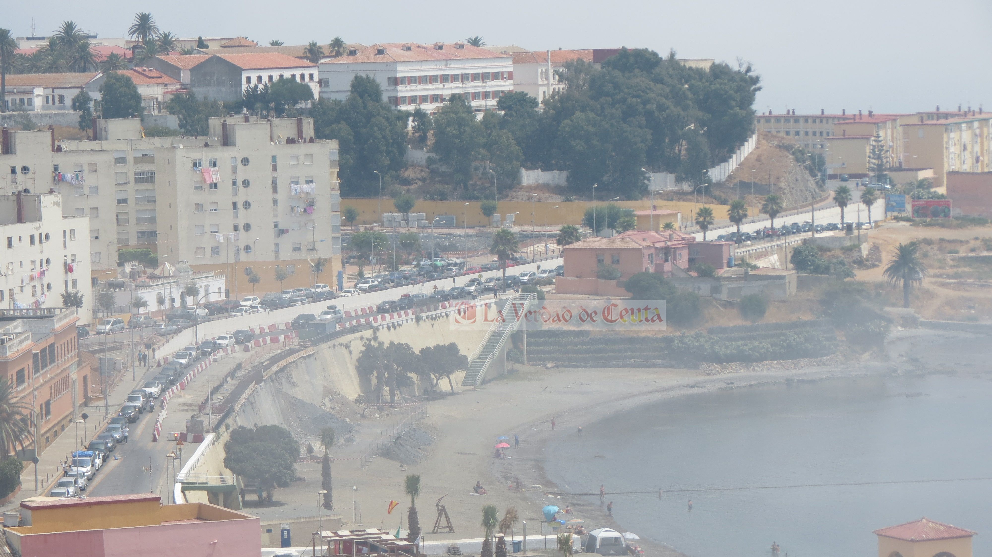 Ciudadanos critica la falta de previsión de Ciudad y Delegación ante el colapso de la frontera