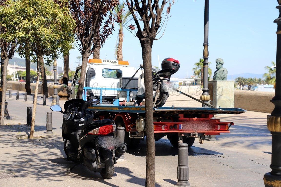 Ceuta ampliará los aparcamientos para motos tras la presión del MDyC y el aumento del parque móvil