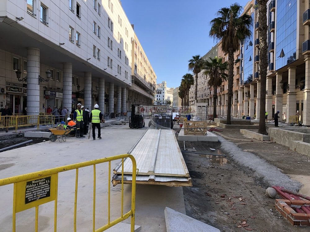 Este es el estado de las obras de Gran Vía un día antes de que se cumpla el plazo dado por TRAGSA.