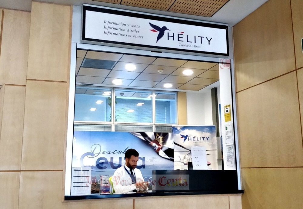 La línea de helicópteros pierde un 42% de pasajeros en el 2020