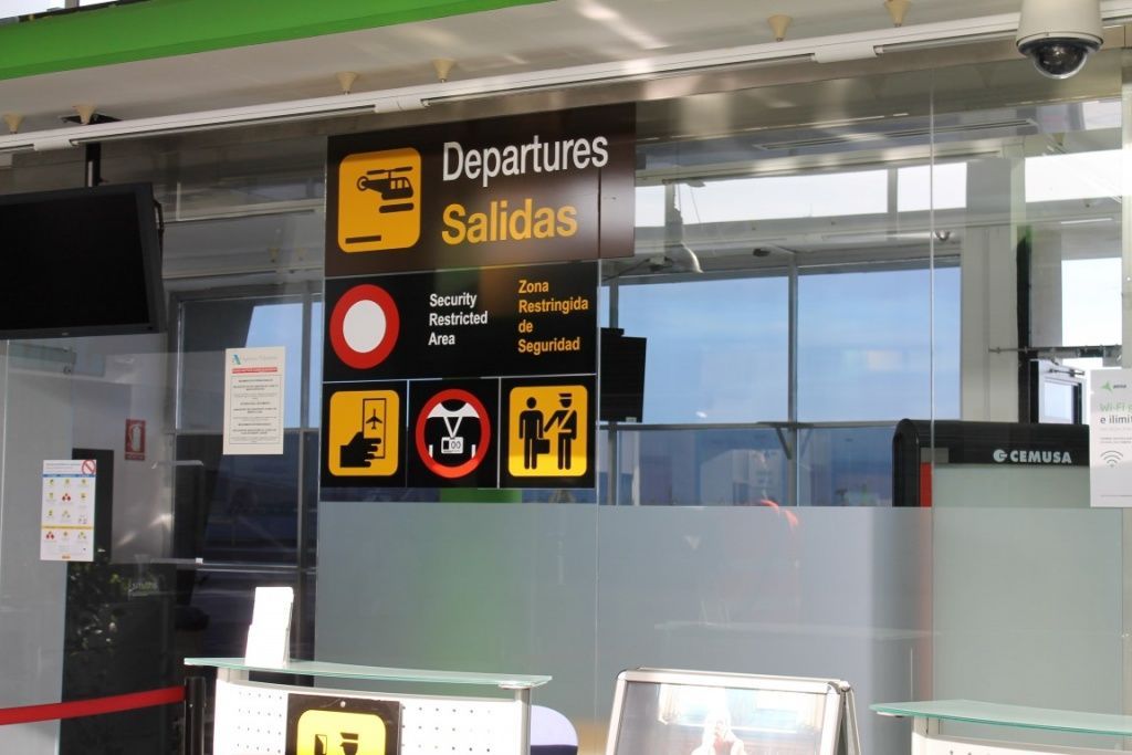 El helipuerto de Ceuta registró durante octubre más de 6.800 pasajeros