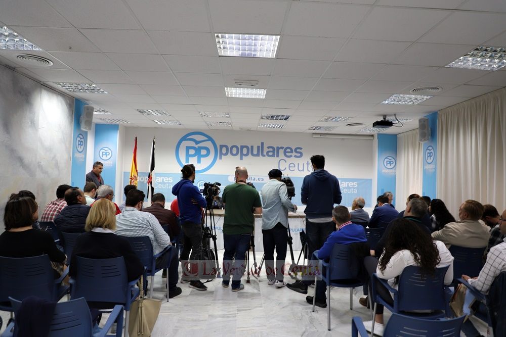 El PP de Ceuta espera que el secretario de Estado de Sanidad haya venido a Ceuta a trabajar