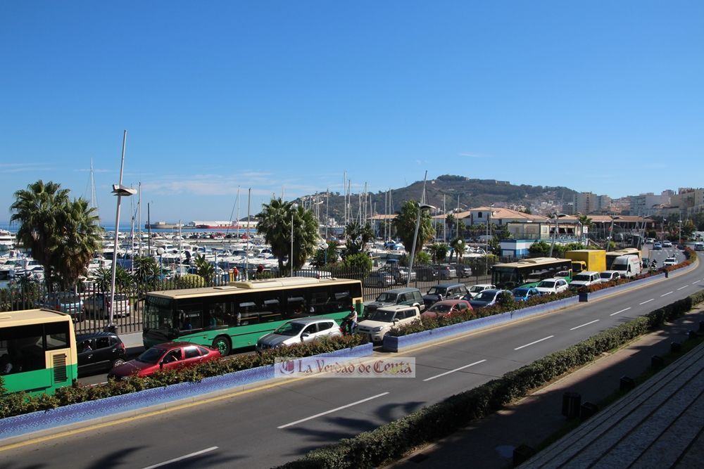 Los accidentes de tráfico leves descienden casi un tres por ciento en Ceuta