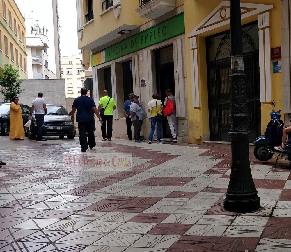 El mes de junio registra 11.931 desempleados en Ceuta, 110 más que en mayo.