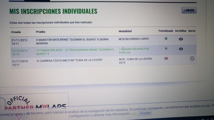 inscripcion cuna legion error